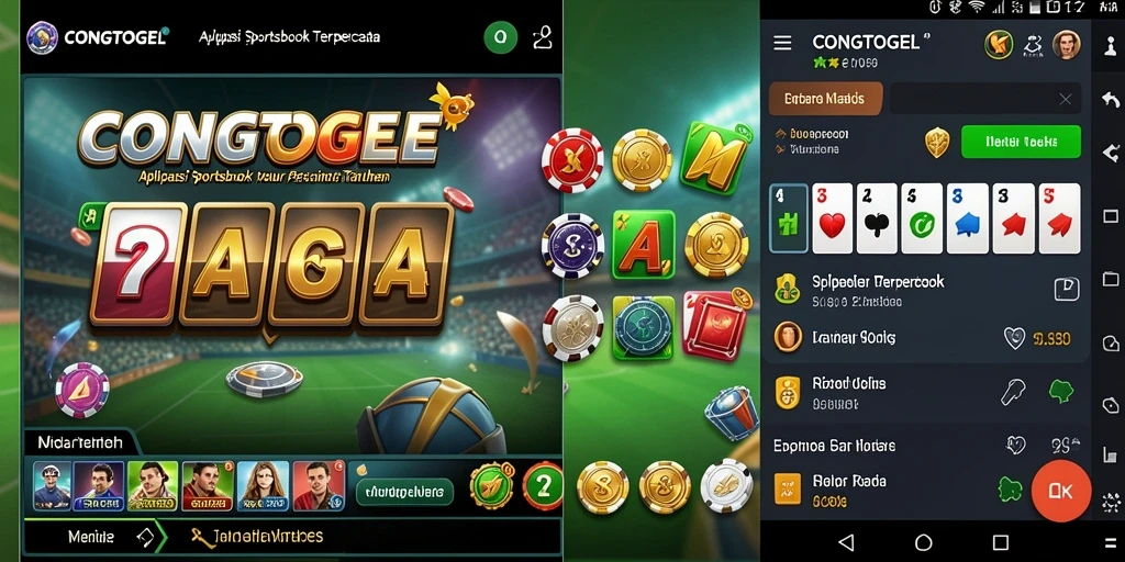 Screenshot gameplay CONGTOGEL menampilkan fitur taruhan yang menarik.