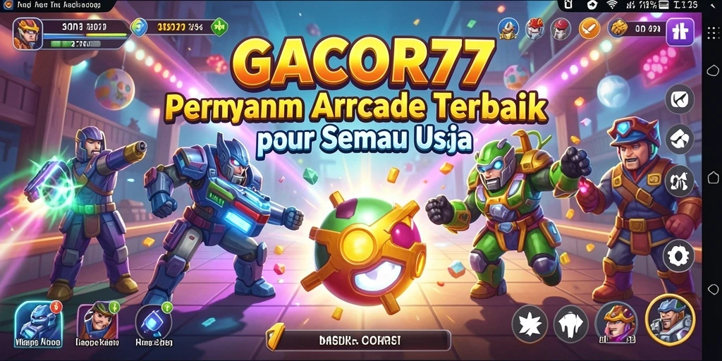 Screenshot menunjukkan momen seru dalam gameplay GACOR77.