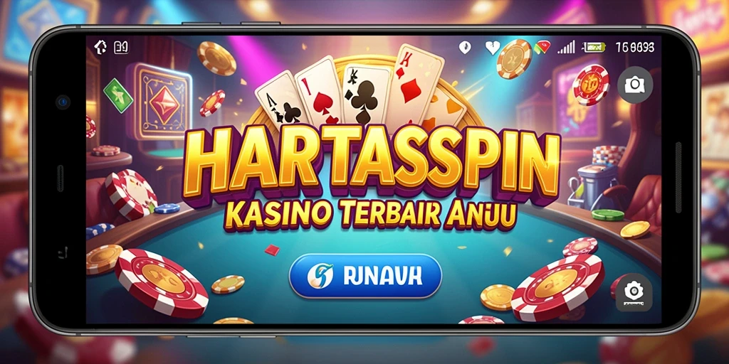 Tampilan gameplay HARTASPIN yang seru dan mengasyikkan.