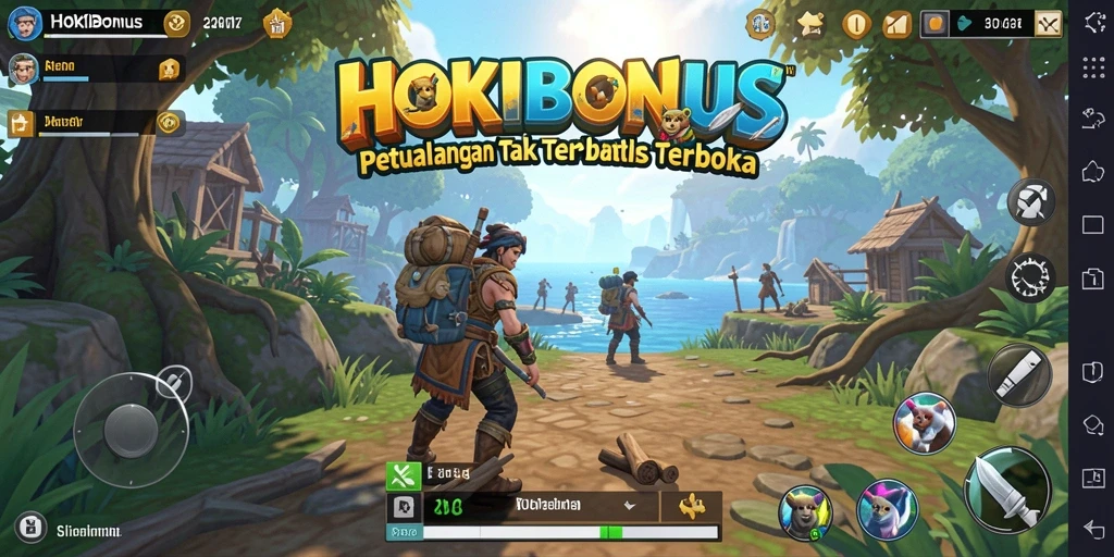 Tampilan menarik dari gameplay HOKIBONUS yang memukau.