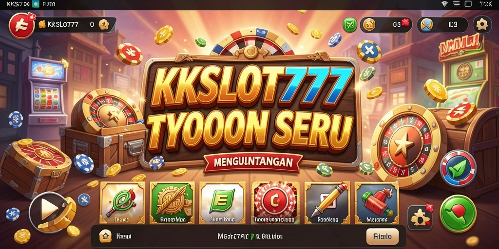 Gameplay Tycoon yang seru di KKSLOT777 dengan grafis menawan.