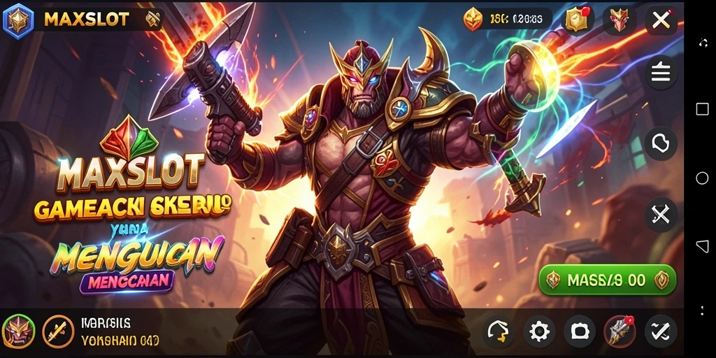 Tampilan gameplay seru dari MAXSLOT yang penuh aksi.