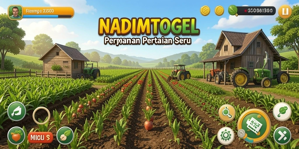 Tangkapan layar <strong>NADIMTOGEL</strong> yang menunjukkan aktivitas bertani dan berkebun yang menyenangkan.