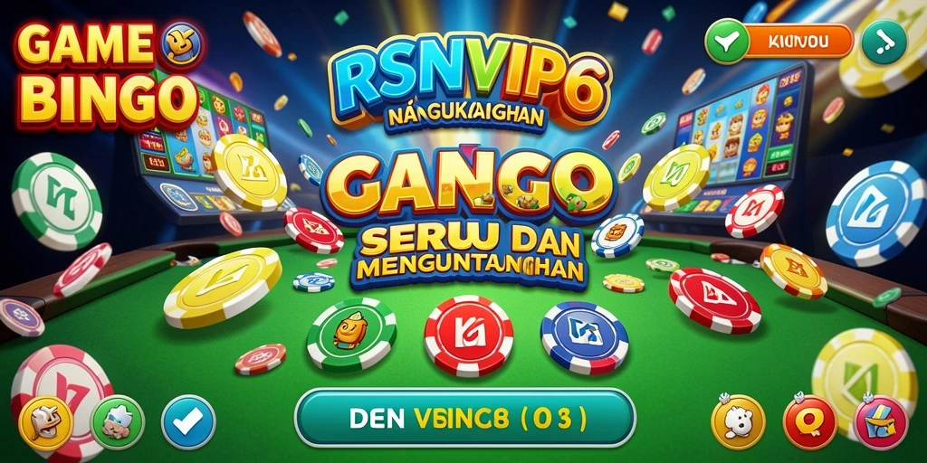 Screenshot gameplay seru RSNVIP6 saat bermain Bingo dengan pemain lain.