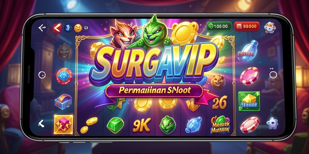 Screenshot gameplay SURGAVIP yang menampilkan slot yang seru dan interaktif.