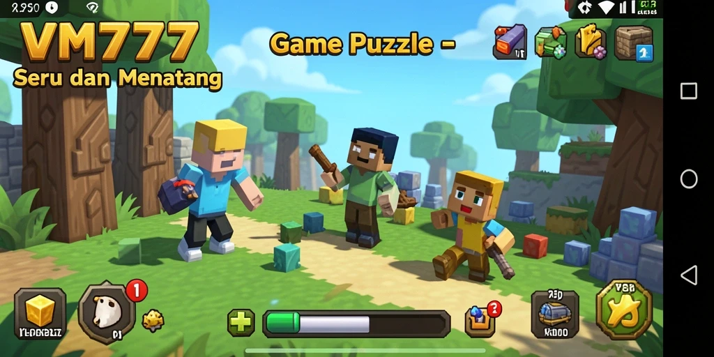 Tampilan gameplay VM777 yang menarik dan penuh tantangan.
